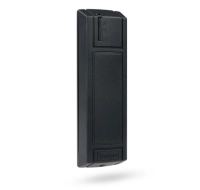 Lector rfid tipo bus para exteriores, el lector rfid ja-122e se puede usar para activar una salida pg. se puede usar p.ej. para controlar el acceso (abrir la cerradura de la puerta). dispone de una superfi cie de lectura y de una señalizacion optica del estado.