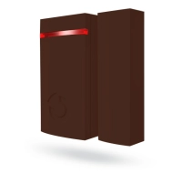 Detector magnetico inalambrico – mini, el detector ja-151mb esta diseñado para la deteccion de apertura de puertas o ventanas. viene en tamaño miniatura.