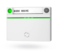 Modulo de acceso inalambrico rfid, el ja-152e es un modulo de acceso bidireccional con lector de rfid para el control del sistema de seguridad. contiene un segmento de control ja-192e y si necesario puede estar equipado de hasta 20 de estos segmentos, posibilitando asi un control es.