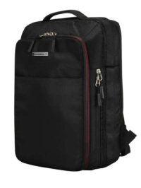 Mochila swissmobility jack 17 2 cierres principales expansión porta calzado y bebidas incluidos doble asa color negro