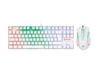 Combo  redragon k552wrgb-ba-sp - juego, blanco