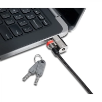 Candado con llave kensington clicksafe - llave, negro, laptops