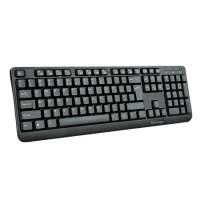 Teclado alámbrico vorago - kb-102 usb, alámbrico, universal, teclas fn multimedia, negro.