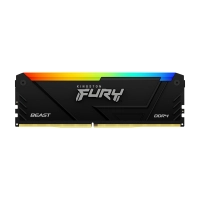 Memoria ram kingston fury beast black xmp rgb dimm ddr4 16gb 3200mts cl16 1rx8 1.35v