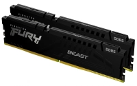 Kit memoria ram kingston fury beast ddr5, 6000mhz, 64gb - 2 x 32gb, cl30, xmpexpo