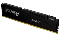 Memoria ram kingston dimm ddr5 16gb 6800mt/s fury beast black expo cl34 288pin 1.4v c/disipador de calor p/pc/gamer/alto rendimiento kf568c34bbe-16
