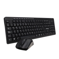 Kit teclado y mouse inalámbricos vorago km-304 - 10 metros
