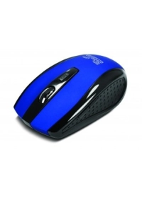 Mouse inalámbrico klip xtreme klever kmw-340bl ergonómico plug & play sensor óptico azul