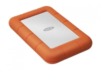 Disco duro externo lacie rugged mini 4tb 2.5 portatil usb 3.0 naranja-plata windows mac contragolpes agua y polvo