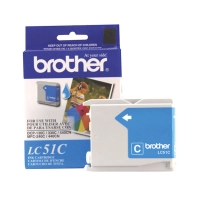 Cartucho de tinta brother lc51c cyan (ca)