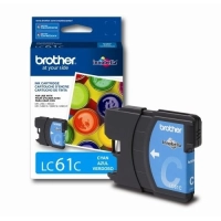 Tinta brother lc61c rendimiento 325 páginas mfc6490 color cian