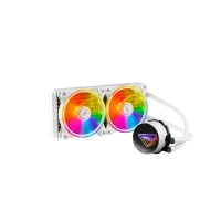 Enfriador liquido xpg levante x 240. ventiladores argb 120 mm. radiador aluminio 240mm. intel: lga 1700 - 1200, 115x y amd: am5, am4. levantex240-whcww