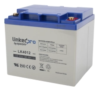 Batería de respaldo 12 v | 40 ah | agm | especial para seguridad electrónica | ups | sistemas de emergencia | certificada ul | terminales t2