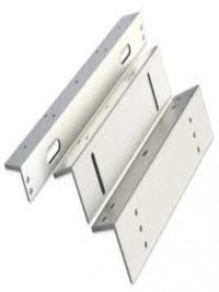 Zkteco lmb120zl - soporte de montaje para diversos tipos de puertas, tipo zl, aluminio anodizado, compatible con cerradura magnética lm120