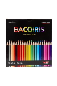 Colores baco bacoiris lp00352544 c24 piezas redondo colores surtido