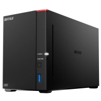 Nas 2 bahía linkstation 720d series, 8tb (incluye 2 hdd de 4tb), sistema de almacenamiento en red rj-45 2.5 gigabit, usb 3.2,  compatible con windows & mac, personal cloud storage con acceso remoto free taa compliant