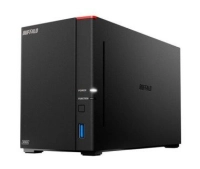 Nas 2 bahía linkstation 720d series, 16tb (incluye 2 hdd de 8tb), sistema de almacenamiento en red rj-45 2.5 gigabit, usb 3.2,  compatible con windows & mac, personal cloud storage con acceso remoto free taa compliant