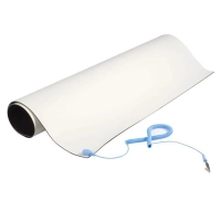 Tapete antiestático de pvc de 60cm x 69cm - antistatic mat - beige - startech.com mod. m3013