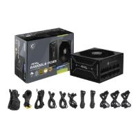 Fuente de poder msi 1000w80 plus gold negroatxmodular