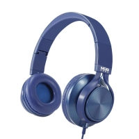 Audífonos mobifree mb-02013 - azul, 1.2 m, 100 db