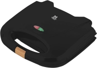 Sandwichera / doble parrilla / 750 w / negro