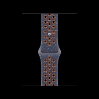 40mm blue flame nike sport band - m/l