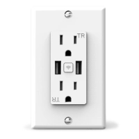 Contacto inteligente de pared // mirati // wifi 2.4ghz // 2 usb // 2 contactos compatible con android e ios // funciona con alexa y asistente de google