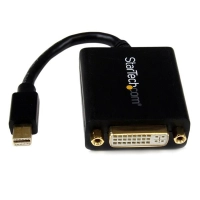 Startech.com adaptador mini displayport a dvi - conversor mini dp 1.2 monoenlace a dvi-d de video 1080p vesa - thunderbolt 12 macpc - negro