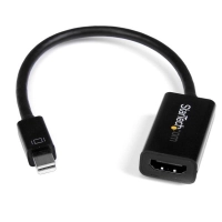 Adaptador de video mini displayport a hdmi con audio adaptador activo mdp 1.2 para laptop o ultrabook 4k @ 30hz negro - startech.com mod. mdp2hd4ks