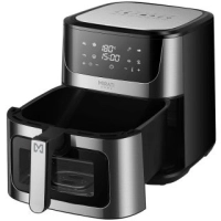 Freidora de aire con ventana mirati con capacidad de 8 litros, 1500w, temperatura de 80c-200c