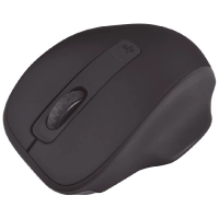 Mouse optico quaroni inalambrico 4 botones color negro con ajuste de dpi 1600/1200/800