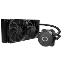 Enfriamiento cooler master mlw-d24m-a17pk-r1 - negro, kit de refrigeración liquida, 27.2 db, 1750 rpm