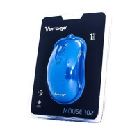 Mouse vorago mo-102 azul optico alambrico