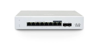 Meraki ms ms130-8p-hw 8 puertos gestionable conmutador ethernet - gigabit ethernet - 101001000base-t, 1000base-x - 2 capa compatible - 2 ranuras sfp - 120w rendimiento poe - fibra óptica, par trenzado - poe ports - montable en bastidor