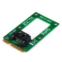 Startech.com adaptador msata a sata para disco duro o ssd - tarjeta convertidora mini sata a sata