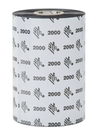 Wax ribbon (mexico), roll, 110mmx450m (4.33inx1476ft), 2000; standard, 25mm (1in) core