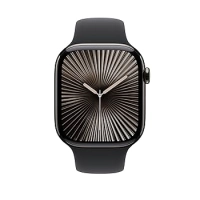 46mm black sport band - s/m
