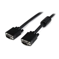 Cable vga de 4.5m coaxial de video de alta resolucion para pantalla de computadora - 2x hd15 macho - negro - startech.com mod. mxt105mmhq