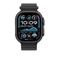 49mm black ocean band extension - black titanium finish