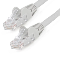 Cable ethernet cat 6 de 3 metros - lszh - cable de red patch cat6 utp rj45 poe de 100w 10 gbe sin enganches gris, etl - startech.com mod. n6lpatch3mgr
