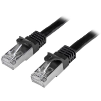 Cable de 2m de red cat6 ethernet gigabit blindado sftp - negro - startech.com mod. n6spat2mbk