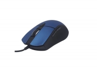 Mouse naceb technology na-0115a - azul, 6 botones, alámbrico, óptico, 800 - 2400 dpi