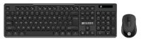 Kit teclado y mouse naceb technology na-0123 - 104 teclas, negro, 8 - 10 mts