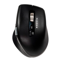 Naceb mouse inalambrico doble scroll  na-0133