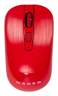 Naceb mouse inal 2.4g rojo na-0137r