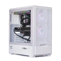 Gabinete Naceb NA-0658B, Gamer atx stella blanco