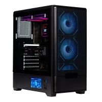 Gabinete Acer NA-0658LCD, Naceb technology - midi-tower, , o, e-atx atx matx mini-itx, negro