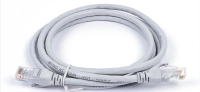 Cable de parcheo naceb technology - 1, 5 m, gris