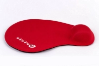 Mouse pad naceb technology - rojo, gel