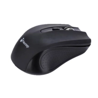 Mouse nextep inalámbrico usb color negro 1600 dpi baterias incluidas